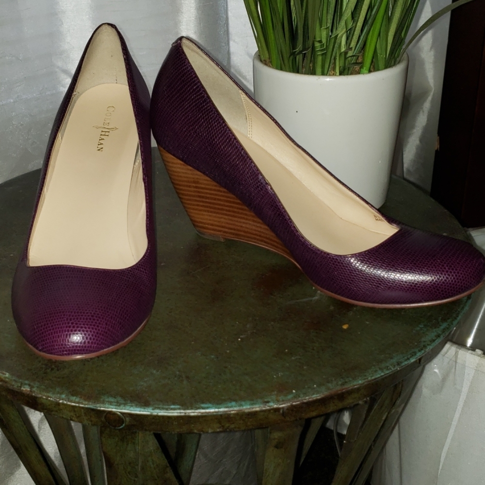 COPY - Cole Haan Plum Wedge